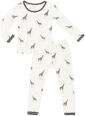 KYTE BABY Toddler Pajama Set - Soft Bamboo Rayon Pjs for Kids