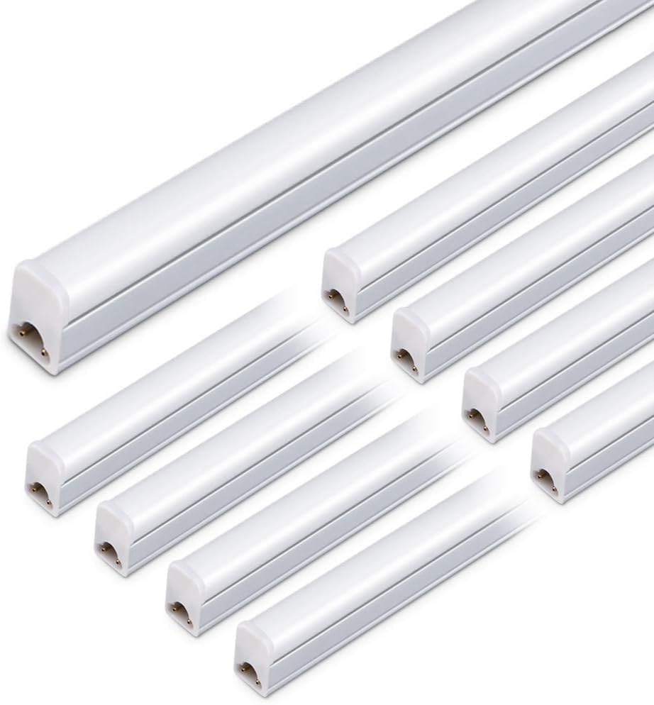 Kihung LED T5 3FT Tube Light Fixture for Bright Workspaces