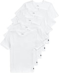 POLO RALPH LAUREN Boys' Multi-Pack Short Sleeve Undershirt - Soft all