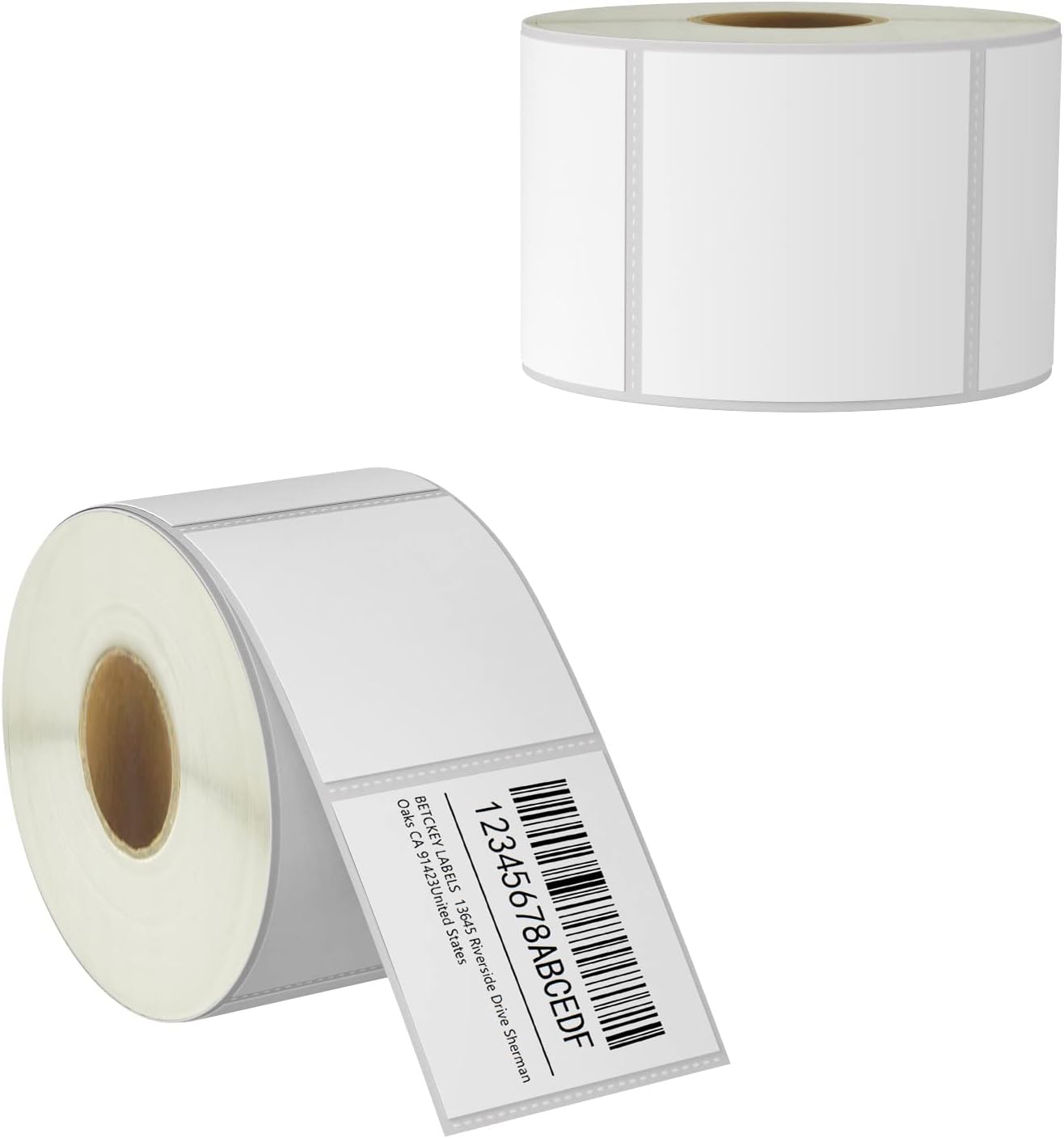 Premium 2x2 Square Labels for Zebra & Rollo Printer - 1500 Labels