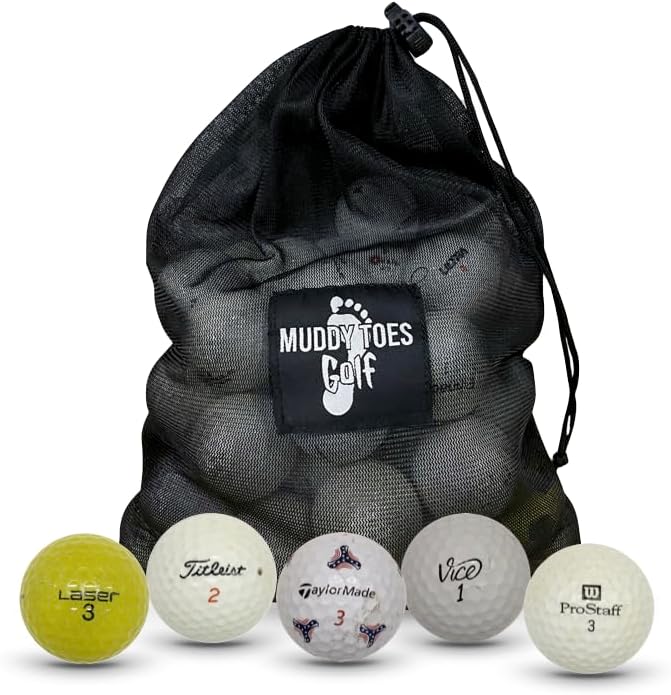 48 Mix Used Golf Balls - Playable Recycled Balls