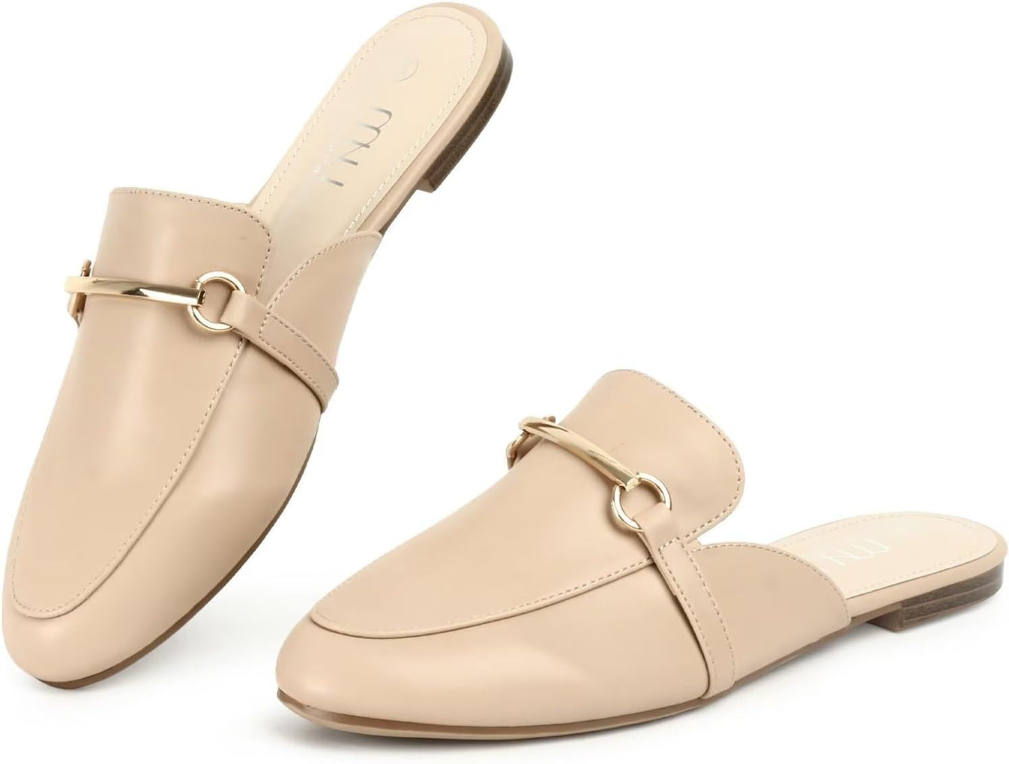 MUSSHOE Comfortable Slip on Women Mules Flats Shoes for Style