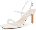 Open Toe High Heel Sandals for Women with Strappy Design by Modatope