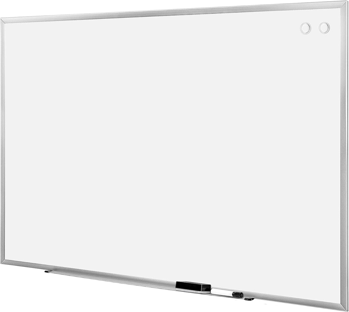 Large Magnetic Dry Erase Whiteboard for Office and Home Use