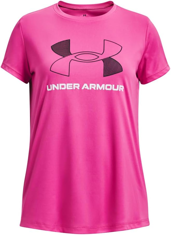 Under Armour Girls' Tech Big Logo Tee - Light & Breathable!