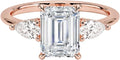 Moissanite Engagement Ring 1.5 ct Solitaire - Ethical Brilliance