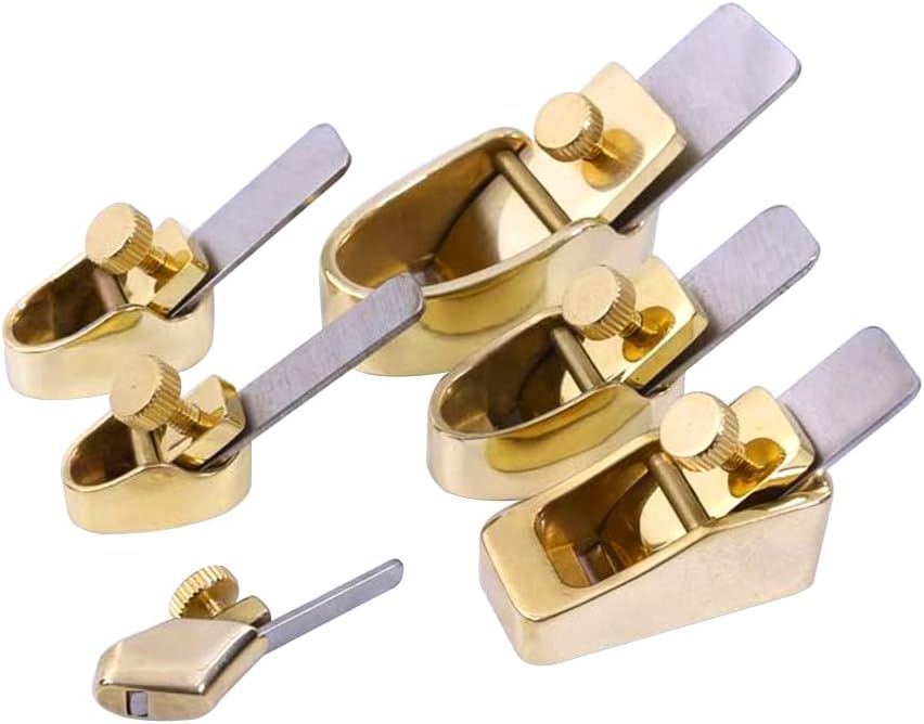 Brass Mini Planes Set for Guitar and Violin Making Tools