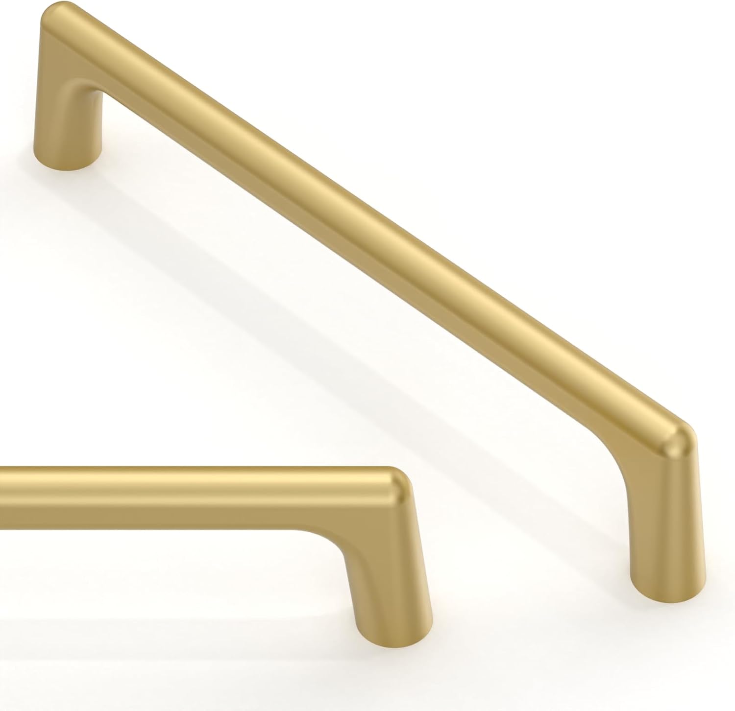 10 Pack Brushed Gold Cabinet Pulls for Stylish Kitchen Upgrade