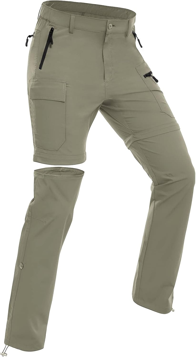 Wespornow Women's Convertible Hiking Pants for Outdoor Activities