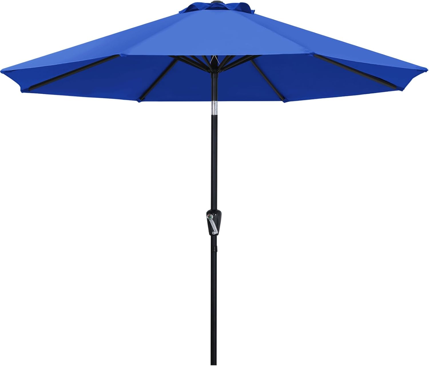9FT Outdoor Patio Umbrella with Crank for Easy Set Up