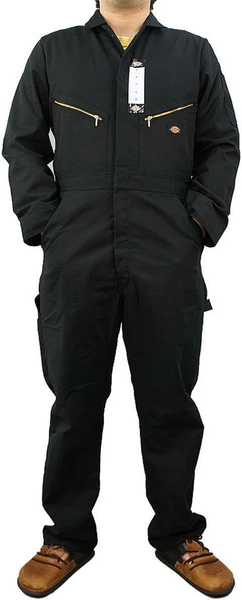 Dickies Mens Deluxe Long Sleeve Coveralls for Industrial Use