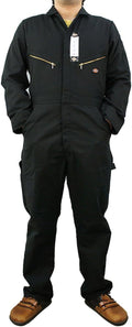 Dickies Men Deluxe Long Sleeve Coveralls 7.75 oz Twill - Heavy-Duty