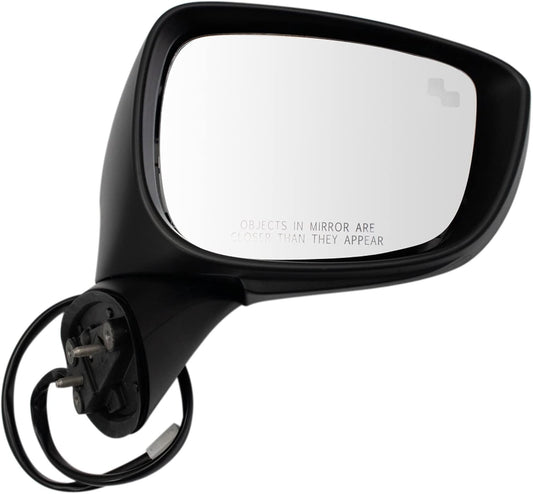 Power Heated Passenger Side Mirror with Blind Spot Indicator for Mazda