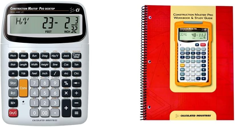 Calculated Industries Construction Master Pro Calculator Bundle Review