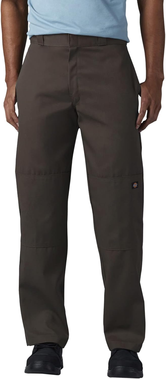 Dickies Men's Loose Fit Double Knee Work Pants for Tough Jobs