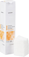 McKesson Premium Woven Gauze Sponges 2 in x 2 in - Bulk 8000 Pack