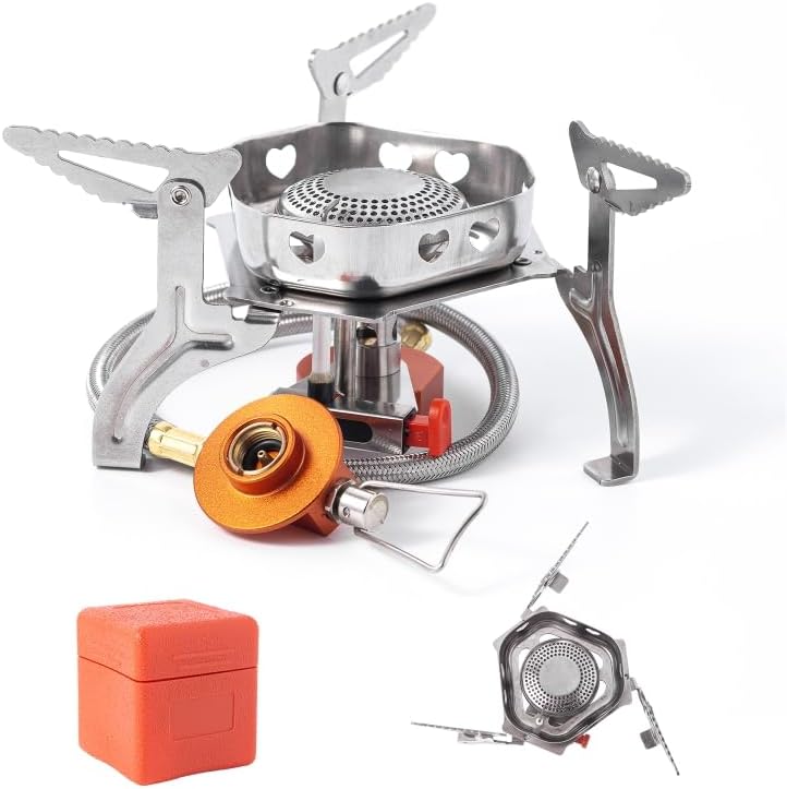 Lightweight Portable Gas Stove for Outdoor Adventures