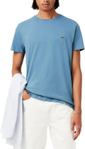 Lacoste Men's Pima Jersey Crew Neck Tee - Soft, Breathable Fit