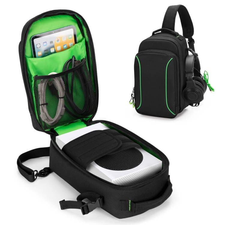 PGmoon Sling Carrying Case for Xbox Series S Console and Accessories