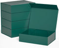 Green Gift Boxes 11.9 in x 8.5 in x 3.3 in Magnetic Closure - Elegant