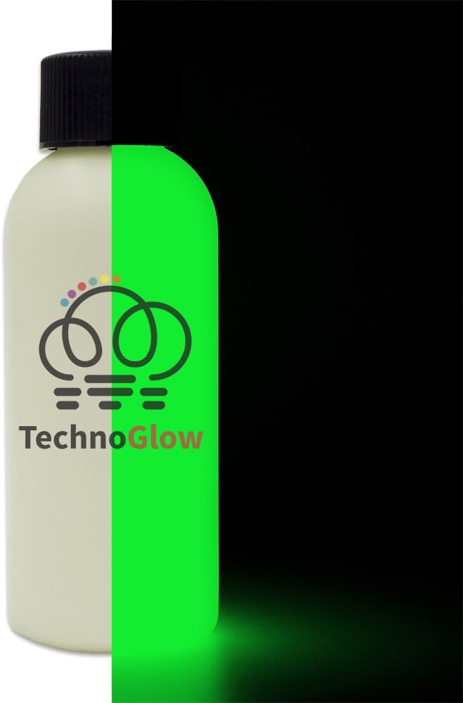 Glow in the Dark Paint - Ultra Glow Green for Creative Projects