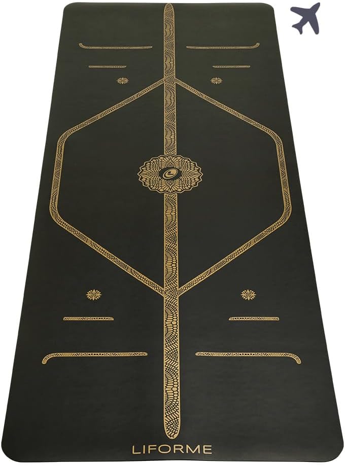 Liforme Travel Yoga Mat: Ultimate Grip & Alignment!