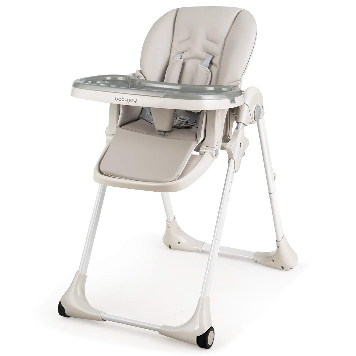 BABY JOY Convertible High Chair for Babies & Toddlers - Gray