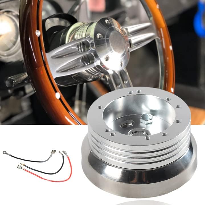5 & 6 Hole Billet Steering Wheel Hub Adapter for Racing Use