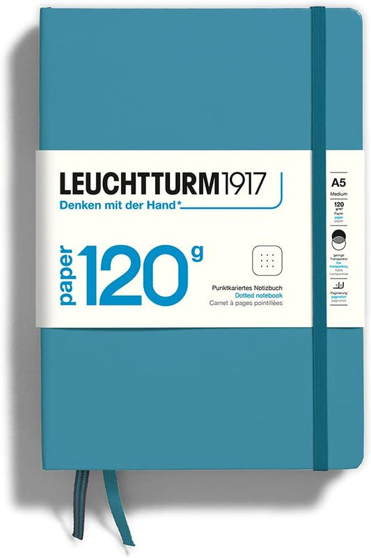 LEUCHTTURM1917 Nordic Blue - Premium 120gsm Dotted Notebook