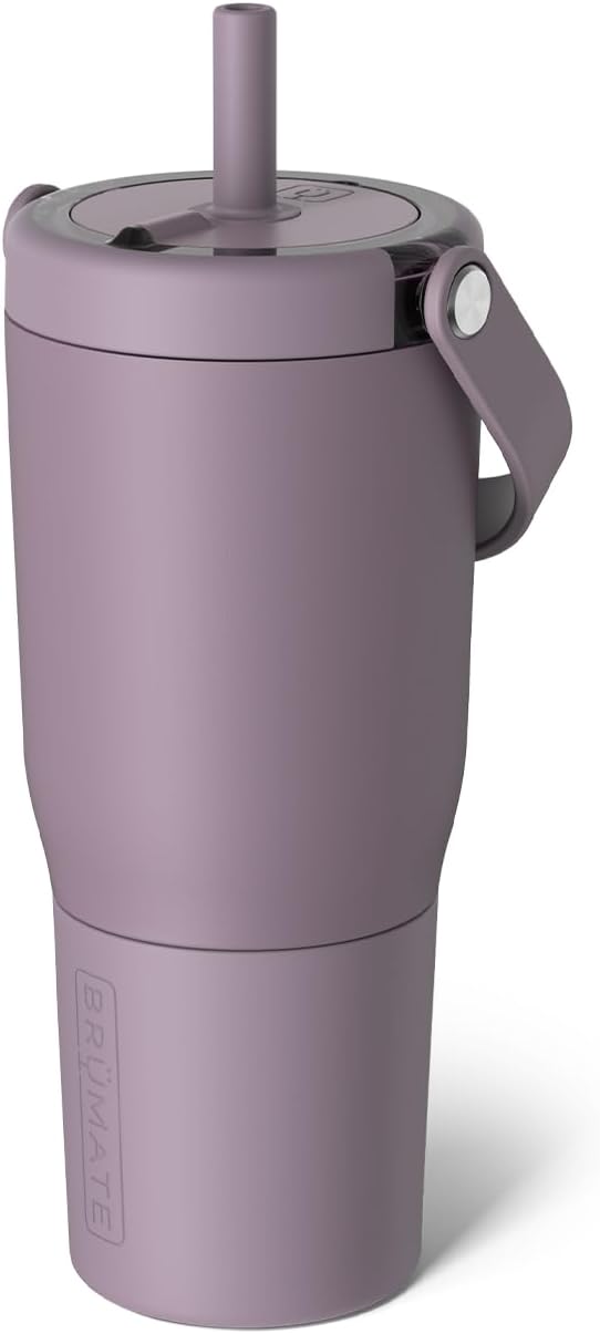 BruMate Resa 25oz Leakproof Travel Tumbler with Handle & Straw