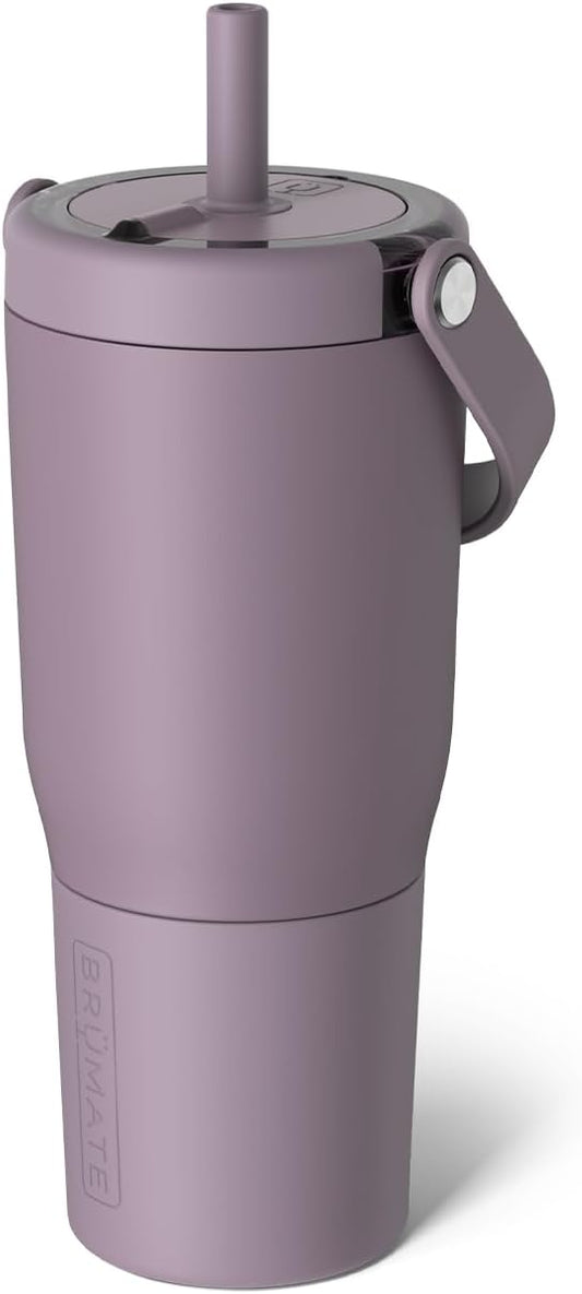 BruMate Resa 25oz Leakproof Travel Tumbler with Handle & Straw