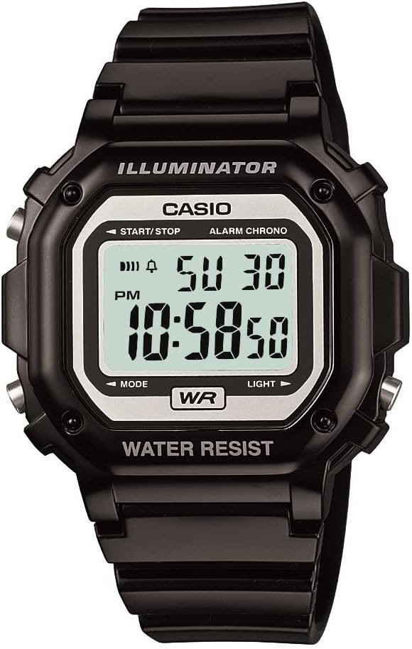Casio Men's Digital Watch | Illuminator | Water Resistant | LED | Daily Alarm