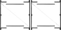 Adjust-A-Gate Steel Frame Lockable 2-Way Gate - Stays Straight