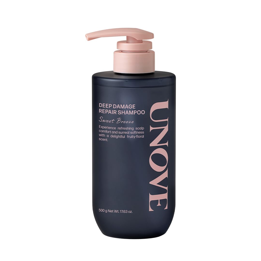 UNOVE Deep Damage Repair Shampoo for Nourished, Healthy Hair