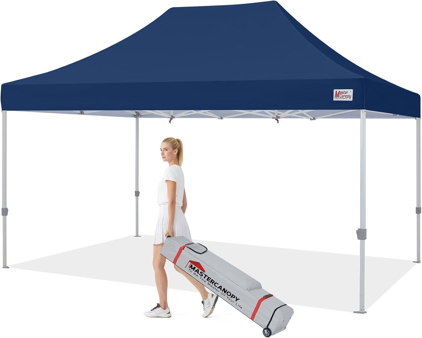 MASTERCANOPY 10x15 Pop Up Canopy Tent for Outdoor Events