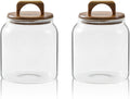 Sweejar Glass Jars for Laundry Room Organization - Half-Gallon Storage