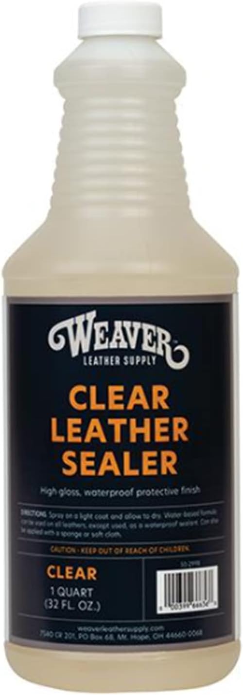 Weaver Leather Clear Leather Sealer - Protects & Beautifies