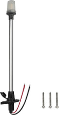Stern Light Anchor Light LED Marine Boat Navigation Pole - USCG 2 NM