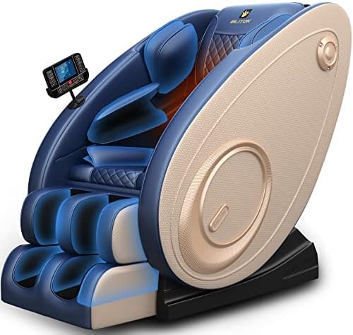 Zero Gravity Massage Chair: Bluetooth Speaker, Full Body Air Pressure - BILITOK