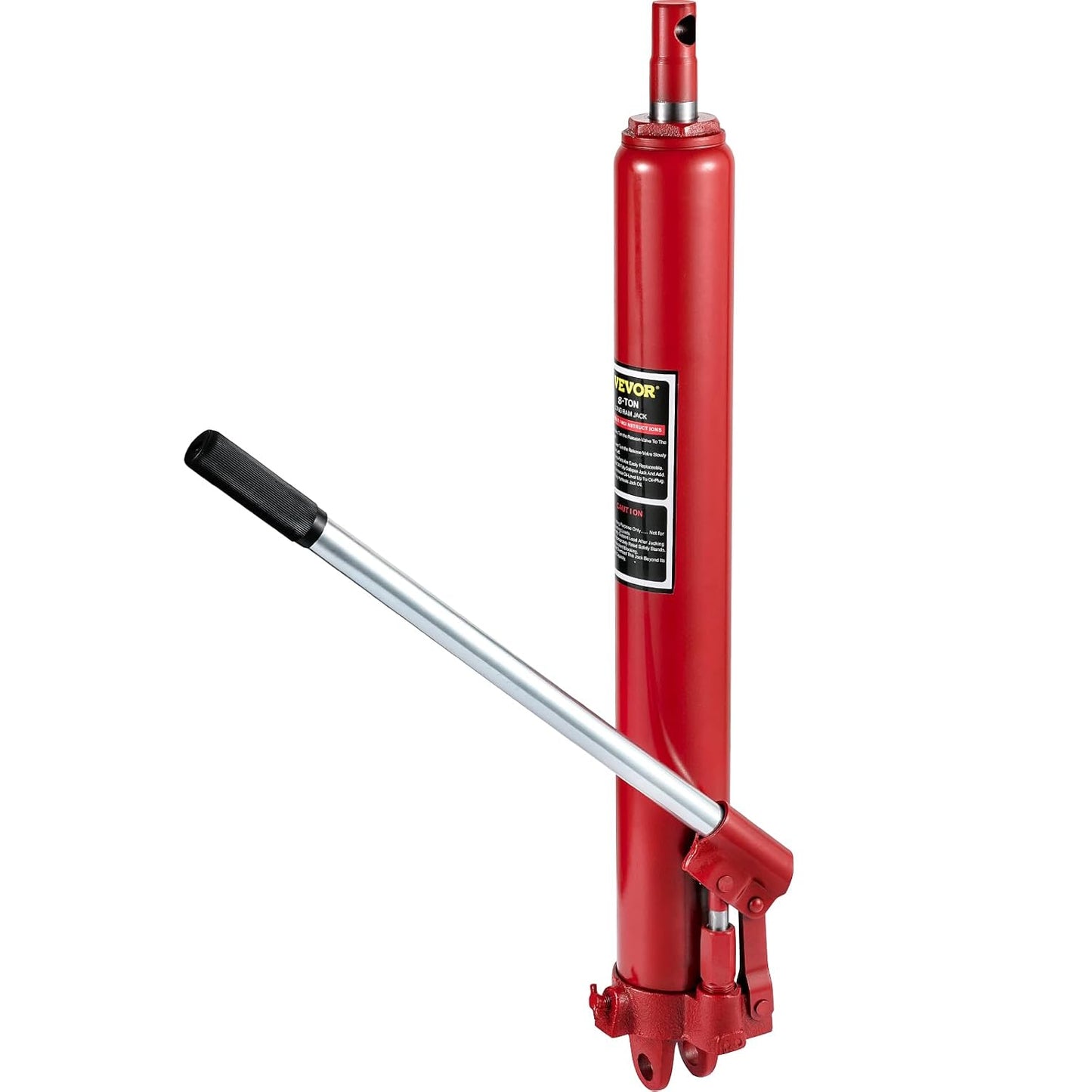 VEVOR Hydraulic Long Ram Jack for Engine Lifts and Cranes