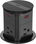 Pop Up Outlet for Countertop Recessed Power Strip - Compact Desk
