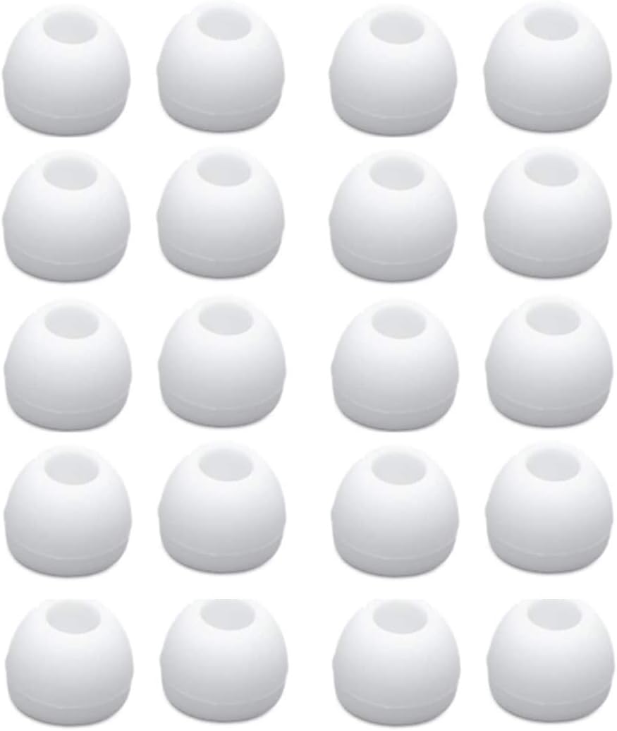 Universal Medium Silicone Earbud Tips - 10 Pairs