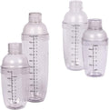Mikinona 4pc Plastic Cocktail Shaker Set - Perfect Mix Every Time!