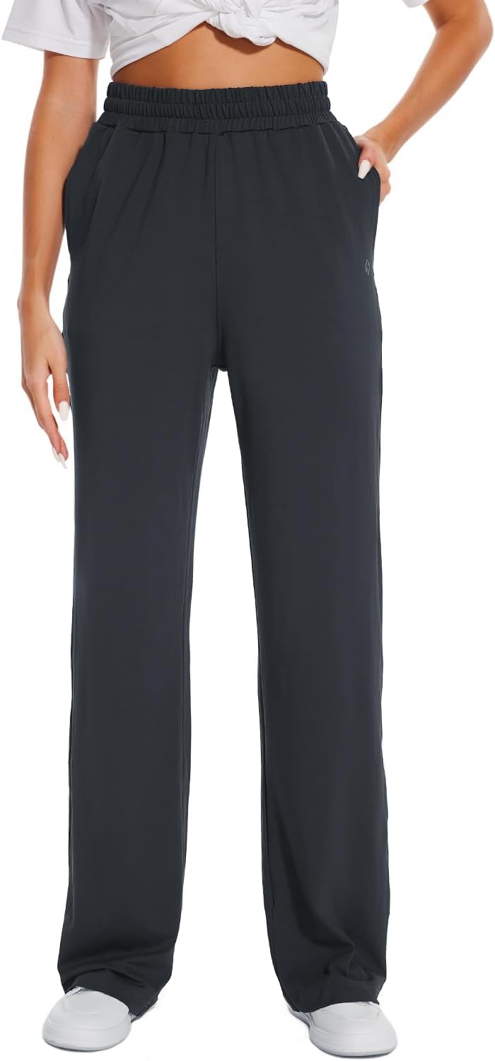 Tall Yoga Sweatpants for Women - Quick Dry Joggers with Pockets