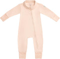 100% Pima Cotton Convertible Footie Pajamas - Soft Organic Baby PJs