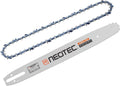 18 in Replacement Guide Bar and Chainsaw Chain Combo - Low Kickback