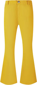 Men's Relaxed Stretch Bell Bottom Pants - Retro 70s Comfort Fit