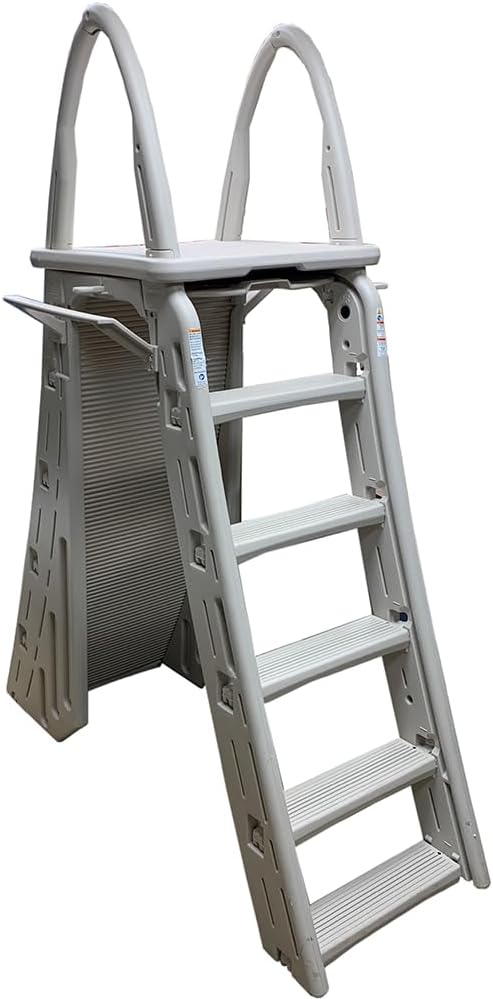 Confer Plastics 7200 Roll Guard Adjustable A Frame Safety Ladder