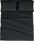Mejoroom Full Size Sheets - 1800TC Luxury Full Sheets with Deep Pocket