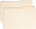 Smead File Folder Reinforced 2/5-Cut Tab Right Position - Durable